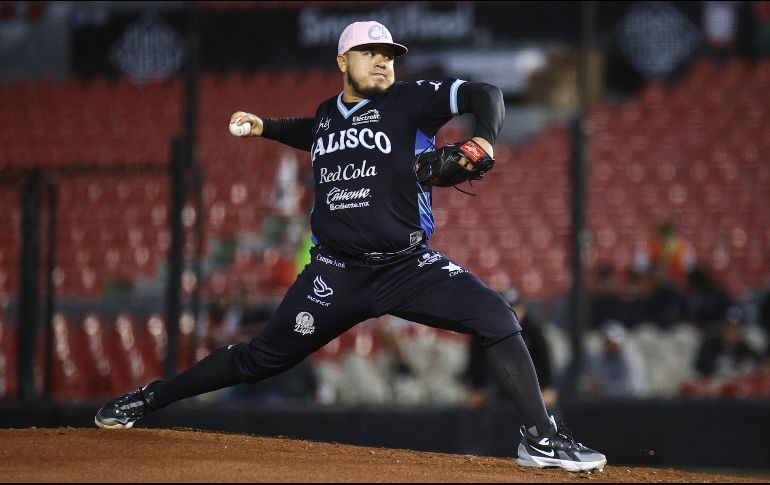 José Samayoa tuvo que cargar con la derrota después de ocho carreras en dos entradas. CORTESÍA/Charros de Jalisco