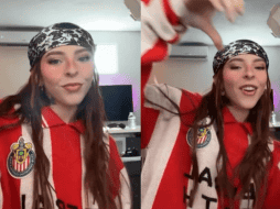 La cantante puertorriqueña se hizo tendencia en redes sociales por aparecer con una playera de Chivas en TikTok. TIKTOK/ itsyoungmiko