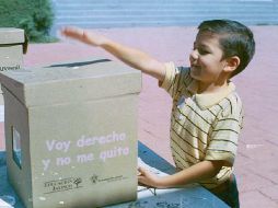 La iniciativa tiene como fin involucrar a las infancias en el proceso democrático. EL INFORMADOR/ARCHIVO