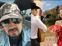 De entre todos los que reaccionaron al video de Pepe Aguilar, saltó a la vista un me gusta que fue dejado por el mismísimo Christian Nodal, esto como apoyo a las palabras de su ahora suegro. ESPECIAL/ INSTAGRAM/ @pepeaguilar_oficial/ YOUTUBE/ Christian Nodal.