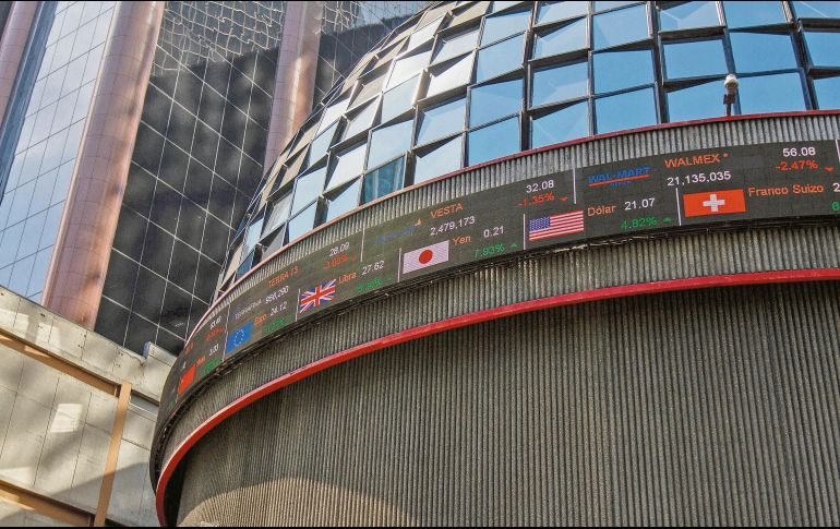 Una gran mayoría de empresas que cotizan en la BMV sufrieron pérdidas ayer. EL INFORMADOR/ Archivo