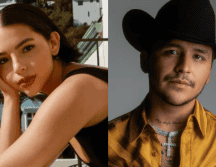 Ángela y Nodal aparecieron vestidos con jeans azules a juego, así como el resto de su ropa combinada. INSTAGRAM/ angela_aguilar_/ X -TWITTER-