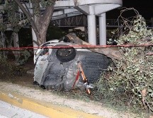 Los elementos de Protección civil apoyaron con equipo hidráulico para la liberación del fallecido. ESPECIAL / PC ZAPOPAN