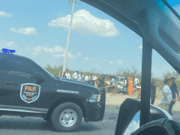 El equipo de Claudia Sheinbaum se dirigía a acompañar a López Obrador en una visita a la mina Pasta de Conchos. ESPECIAL