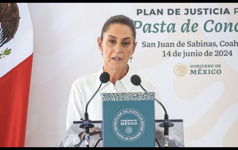 El percance ocurrió mientras la comitiva de Sheinbaum se dirigía a un evento del Presidente Andrés Manuel López Obrador. SUN / G. Pano