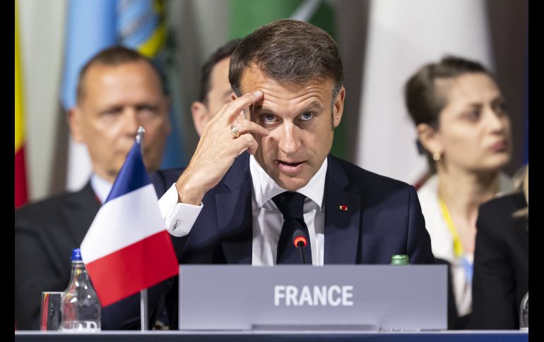 Con distintas medidas sociales, el gobierno de Macron buscará contrarrestar los resultados de las últimas encuestas previo a que se celebren las próximas elecciones. EFE / EPA / URS FLUEELER