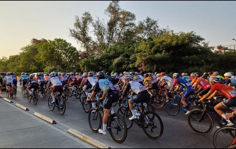 Esta fue la séptima edición en la que se corrió el Gran Giro de Guadalajara. ESPECIAL / COMUDE