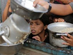 Entre el 6 de mayo y el 6 de junio, la ONU recibió una media de 68 camiones con ayuda por día. AP