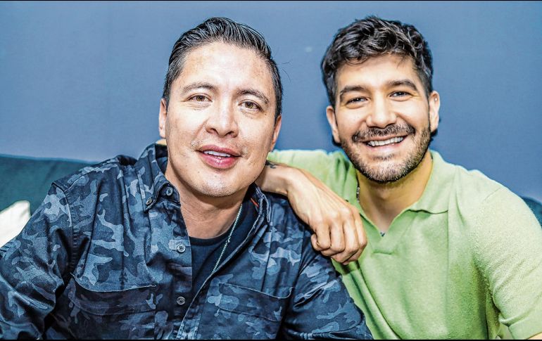 Los actores Armando Hernández y Héctor Trejo forman parte de la obra “Toc Toc”. ESPECIAL