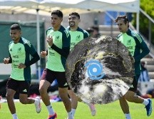 El cuadro mexicano emprenderá el viaje de San Diego, California a Houston, Texas este martes por la tarde. ESPECIAL / X / @miseleccionmx / NOAA