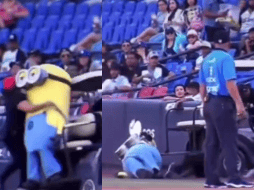La caída de un Minion causó que los aficionados, pidieran reporte médico del personaje. ESPECIAL.