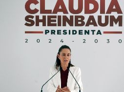 Sheinbaum detalló que Ricardo Monreal informará las fechas del inicio el Parlamento Abierto y se reunirá con diputados y senadores electos este martes en el World Trade Center de la Ciudad de México. EFE / Esquivel