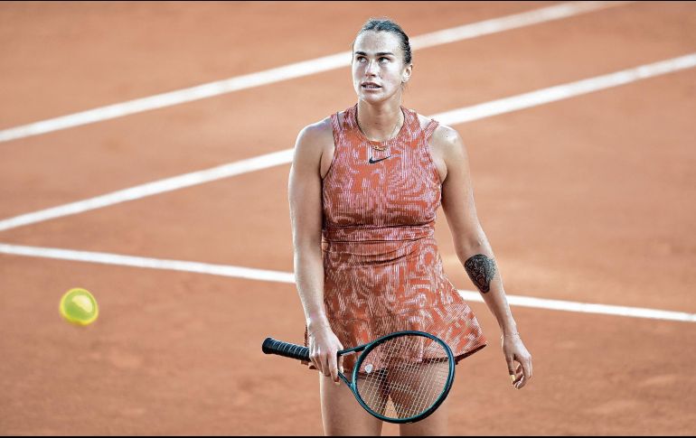 Aryna Sabalenka es la número tres del mundo. AFP/B. Guay