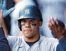 El dominicano luce en su temporada de debut con los Yankees. AFP/K. Rivas