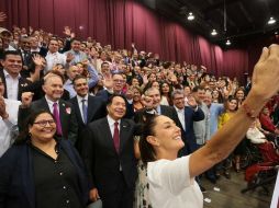 Enfatizó en que se estarán platicando estos temas para definir las prioridades en septiembre próximo.  ESPECIAL / MORENA