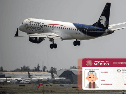 INAPAM realizó un convenio con tres aerolíneas para que las personas adultas mayores viajen a precios accesibles. AFP/ARCHIVO