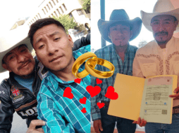 La pareja compartió que todo inició cuando José contrató a Julio como su chalán para trabajar en una construcción. TIKTOK/ torito.venegas