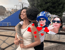 Un joven influencer se encontró con Christian Nodal y Ángela Aguilar en Disneyland París; así lo compartió en redes. ESPECIAL/ X -TWITTER-/ @speedynodal