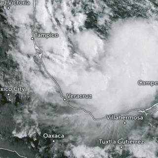 VIDEOS muestran cómo se ve la tormenta tropical Alberto desde el espacio