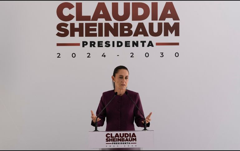 La virtual presidenta electa dio un adelanto del que será su gabinete. AP/ E. Verdugo.