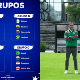 Selección Mexicana en Copa América: calendario, grupo y rivales