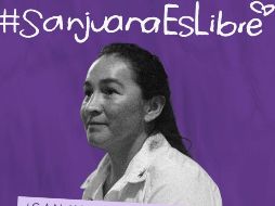 Desde el pasado 15 de febrero de este año, la organización Perteneces entregó al Congreso de San Luis Potosí la petición de indulto para Sanjuana. ESPECIAL/X/ @PertenecesAC.