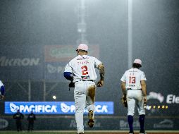 La lluvia retrasó el inicio y final del juego. CORTESÍA/Charros de Jalisco