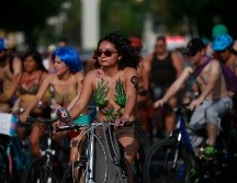 Será la decimotercera edición de la Rodada al Desnudo en Guadalajara. EL INFORMADOR/Archivo