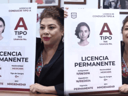 A partir del 1 de enero de 2025 se podrá obtener la licencia de conducir permanente en CDMX. ESPECIAL/Video de @ClaraBrugadaM en X