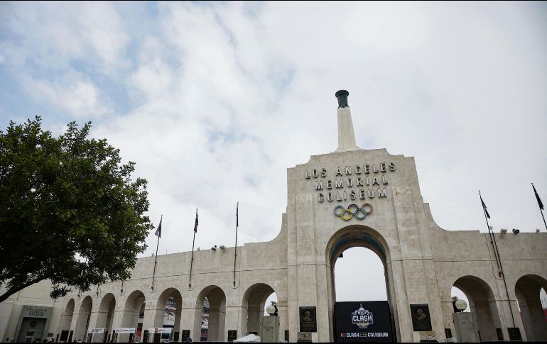 El Memorial Coliseum albergará competencias olímpicas por tercera ocasión en su historia. AFP/J. Tilton