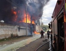 Prisciliano González, comandante de la corporación del municipio, informó que no hubo personas lesionadas por el incendio. ESPECIAL