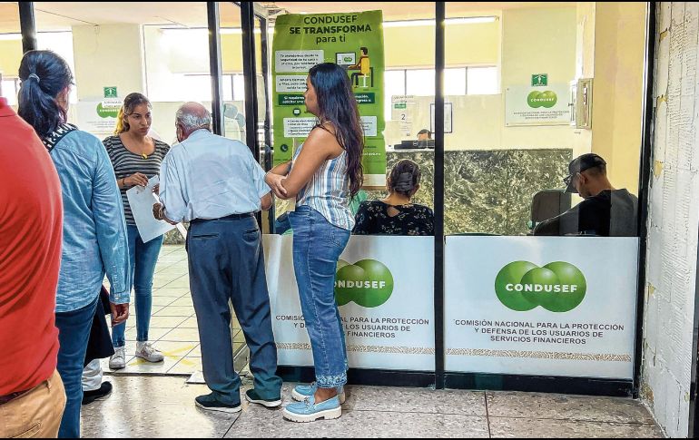 La Consudef es la institución que registra los casos de usurpación de identidad, además de impulsar campañas para proteger a los usuarios de este delito. EL INFORMADOR/A. Navarro