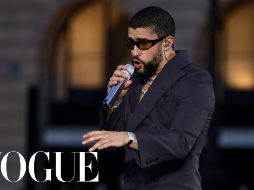Bad Bunny tuvo una presentación especial en París con el motivo de la Semana de la Moda en esta ciudad. ESPECIAL / YouTube Vogue