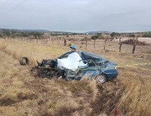 Elementos de Protección Civil del Estado acudieron al punto para apoyar en las labores de atención al choque. ESPECIAL/ Protección Civil