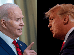 Biden y Trump acordaron que el debate tenga una duración de 90 minutos. EFE/ ARCHIVO