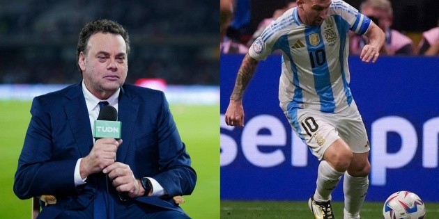 David Faitelson enfurecido por las críticas a Lionel Messi