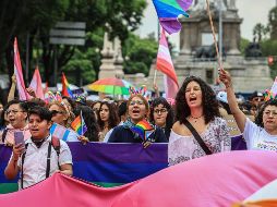 En el marco de la Marcha del orgullo LGBT+ se lleva a cabo la 