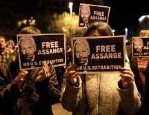 Organizaciones defensoras de la libertad de prensa llevan años pidiendo la liberación de Assange. AFP