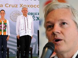 Luego de que el portal WikiLeaks diera a conocer la liberación de Julian Assange, el Presidente de México Andrés Manuel López Obrador celebró lo anunciado a través de un mensaje publicado en su cuenta “X”. EFE / D. Deme