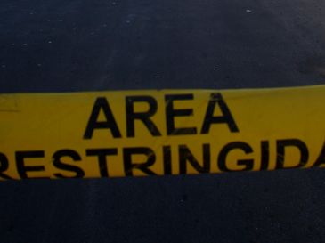 Policías acudieron al lugar de los hechos, en el cruce de las calles San Uriel y San Jorge, en el coto Colinas de San Miguel. EL INFORMADOR/ ARCHIVO.