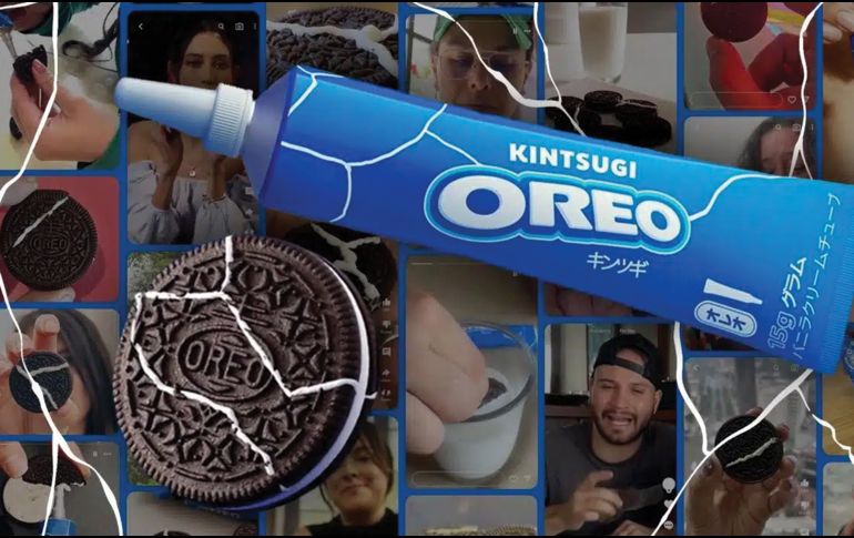Oreo lanza pegamento comestible para reparar galletas rotas. OREO