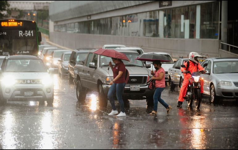 El ingreso de humedad del Océano Pacífico, de acuerdo con información de la Conagua producirá lluvias puntuales intensas en Oaxaca, Michoacán, Colima, Nayarit y Jalisco. EL INFORMADOR / ARCHIVO
