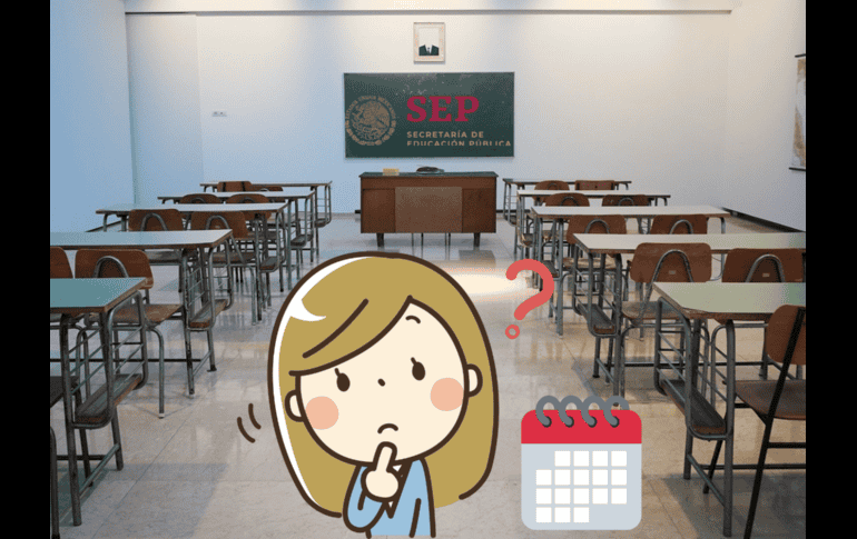 El próximo periodo escolar iniciará el día lunes 26 de agosto para los alumnos de nivel básico. ESPECIAL