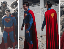 Las nuevas imágenes de David Crosenwot como Superman han causado furor entre los fans. ESPECIAL / X: @nightwaynes / @CQuill97