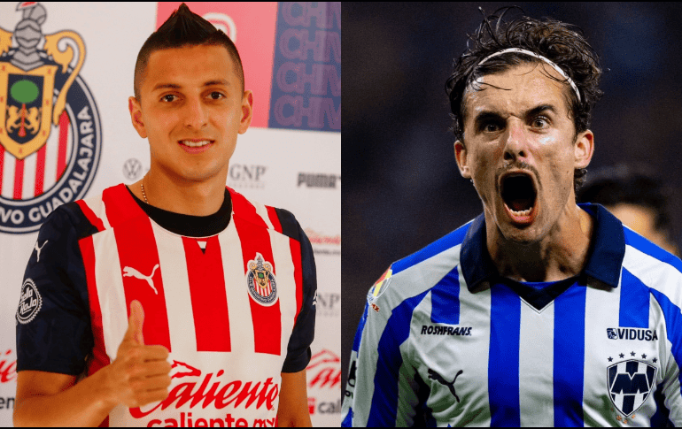 Se buscará negociar el intercambio entre Roberto Alvarado y Jordi Cortizo. EL INFORMADOR, ESPECIAL/Foto de Archivo y de J. Cortizo en X