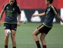 Kenti Robles calentando en el marco de la Copa Mundial Femenina de la FIFA 2015, en Monto, Canadá. EL INFORMADOR / ARCHIVO