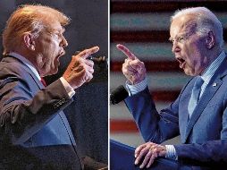 Son los aspirantes a la presidencia estadounidense de mayor edad en la historia. AP