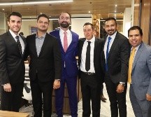 Neto Robles, Carlos del Vivar, José Pablo Ramos, Jorge Tejeda, Víctor Islas y José Alberto López. GENTE BIEN JALISCO/ Antonio Martínez