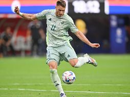 SANTIAGO GIMÉNEZ. El resultado que desencadenó las críticas para el técnico y los jugadores, quienes no encontraron la anotación pese a tener un buen primer tiempo. IMAGO7