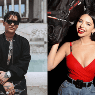 Nodal comparte foto de beso apasionado con Ángela Aguilar